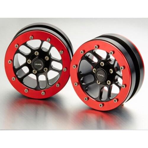 TFL RC Car accessories 1/10 Crawler AXIAL SCX10 Wraith 1.9inch Emulation 10-Spoked Wheel TH01808-SMT6