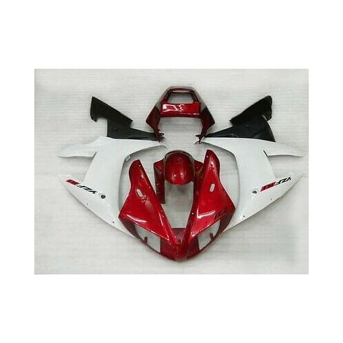 Wotefusi New Motorcycle ABS Bodywork Fairing Set For Yamaha YZF 1000 R1 2002 2003 (E)