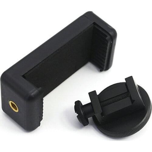 Datyson 57-85mm Phone Clip Support Range 21-25mm Base Support Range Mobile Phone Camera Fixture 6M0001A