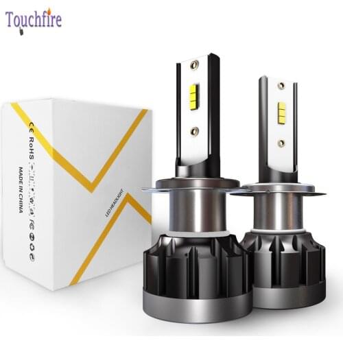 2PCS CSP Car Headlight Super Bright H7 LED Bulbs H1 H8 H11 Headlamp 9005 HB3 9006 HB4 H4 Hi-Lo 6000k light 12V 60W 6000LM