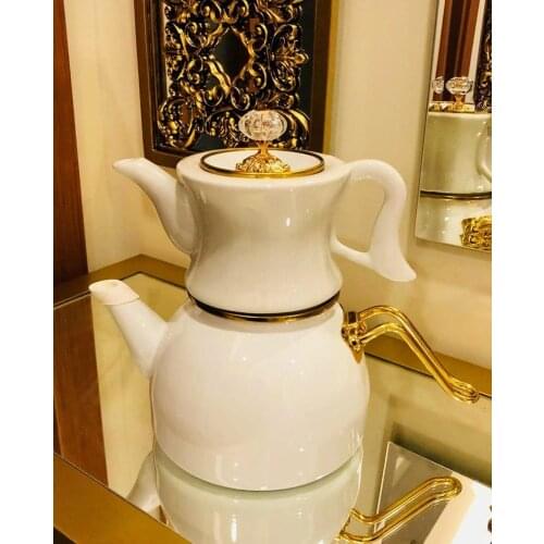 2021 Fashion Teapot Kitchen Tools Kettle Oolong Porcelain Enamel Modern Luxury Stylish Lime Gaba Guan Souchong Tieguanyin