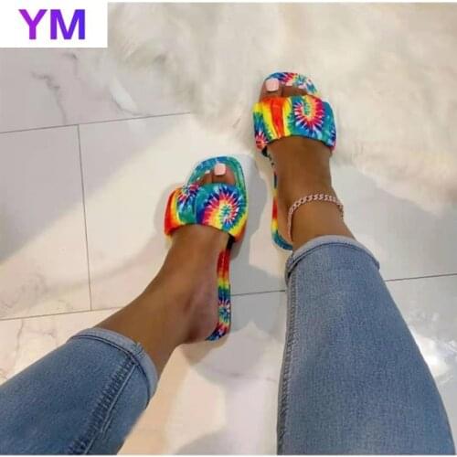 2021 New Spring Summer Square Toe Shallow Pu Leather Pleated Platform Sandals Women Shoes Fashion Wedges Zapatillas Casa Mujer