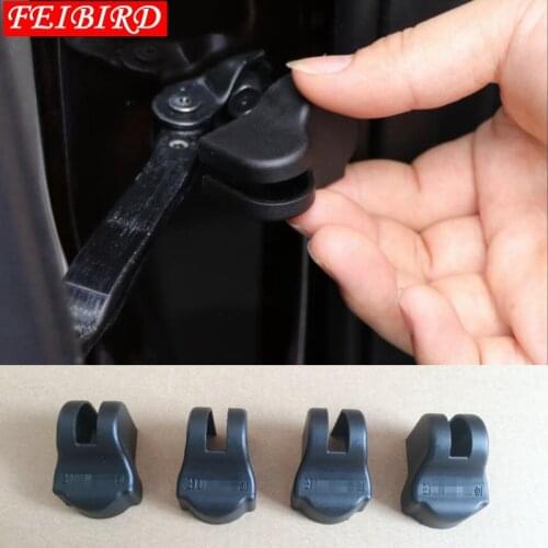 4PCS For LEXUS NX NX200T NX300T 2015 2016 2017 Inner Car Door Arm Stop Rust Waterproof Protect Molding Cover Trim