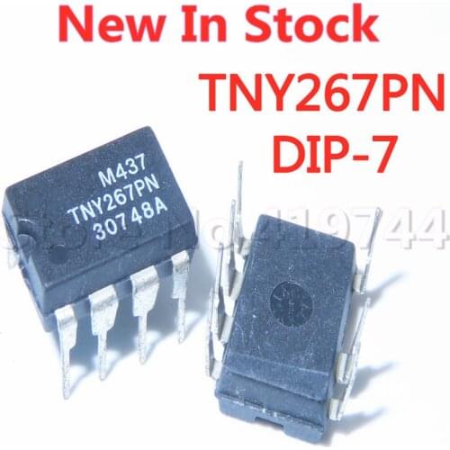 5PCS/LOT 100% Quality TNY267PN TNY267 TNY267P DIP-7 LCD power management chip In Stock New Original
