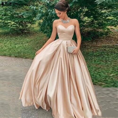 ANGELSBRIDEP Sweetheart Long Evening Party Dresses Vestidos de festa A-Line Formal Quinceanera Dresses Plus Size