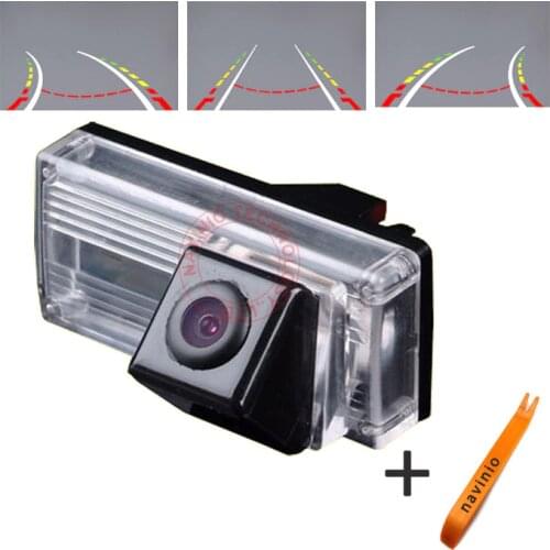 CCD car track camera reversing trajectory for Toyota new Reiz/ Land Cruiser Backup camera waterproof fully NTSC PAL(optional)