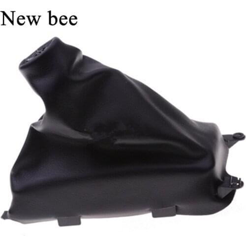 Newbee PU Leather Car Gear Shift Lever Knob Boot Gaiter Cover Collar Case For Mazda 6 M6 2002 2003 2004 2005 2006 2007 AT & MT
