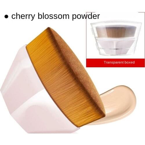 Foundation Beauty Brush Hot Single Six Corners Powder Makeup Brushes Liquid Foundation Brush Soft Synthetic Trace Women Cosmetic