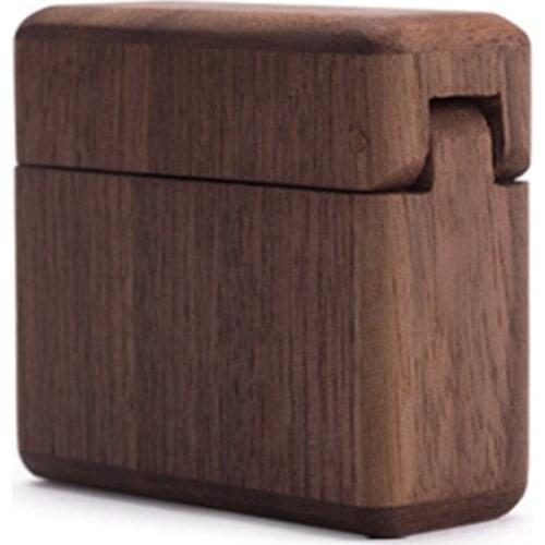 Ring Box Retro Storage Mini Display Holder Portable Wooden Jewelry Case Wedding Propose Handcraft Gifts Container Engagement