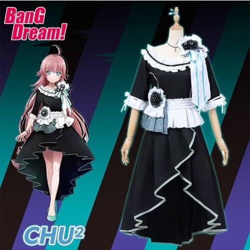 Cosplay Costume Anime Bang Dream! Tamade Chiyu RAISE A SUILEN CHU² Dresses Christmas Halloween Free shipping CG877WMY