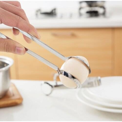 Creative Stainless Steel Egg Tong Egg Clip Kitchen Gadgets Kitchen Cooking Tools