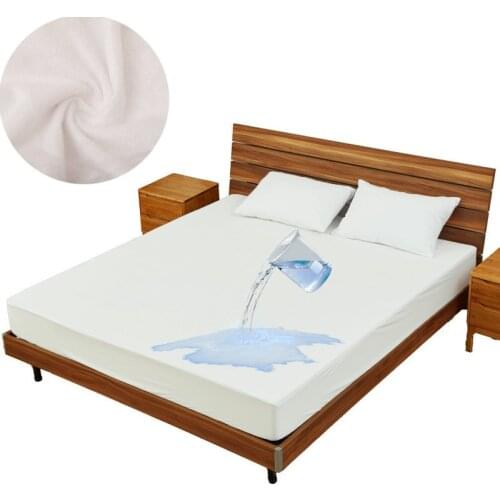 Terry Cloth Waterproof Mattress Protector Cover Cotton Mattress Cover 160*200cm Bed sheet Full Queen King size Sheets