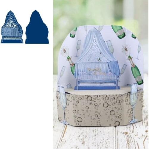 Rock a bye Metal Cutting Dies for DIY Scrapbooking Crafts Dies Cut Stencils Maker Photo Album Template Handmade Decoration 2021