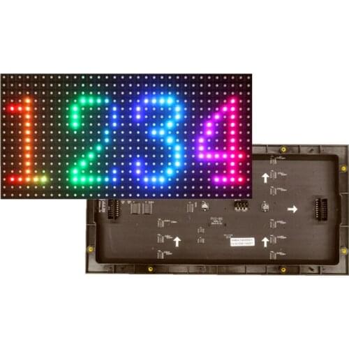 LED Display Module Free Shipping Indoor P10 SMD RGB Full Color 320x160mm 32x16Dots LED Matrix Panel
