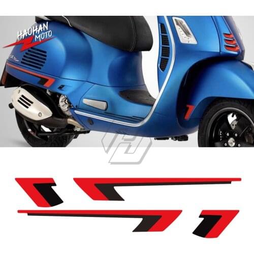Motorcycle Decal Graphic Kit Case for Vespa GTS 300 Super Sport 2019 2020 HPE Stickers