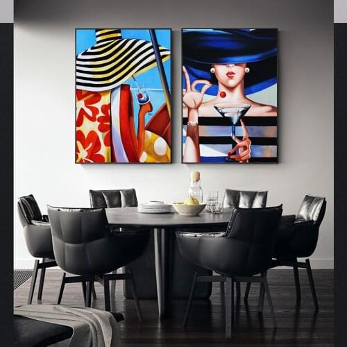 BANANART wall art painting character beauty poster canvas print living room home decoration without frame