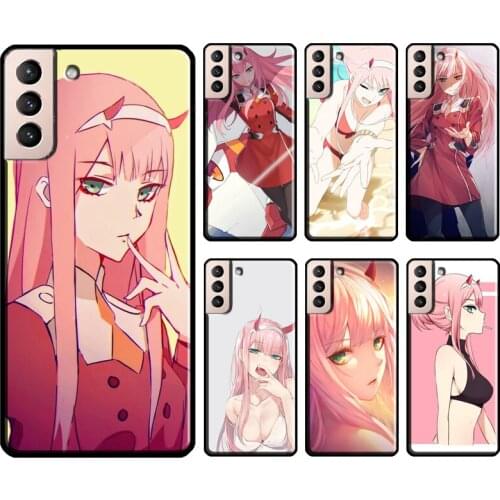Zero Two Darling in the Franxx Phone Cover For Samsung Galaxy S21 S20 Ultra Note 20 Note 10 S8 S9 S10 Plus S20 FE Case
