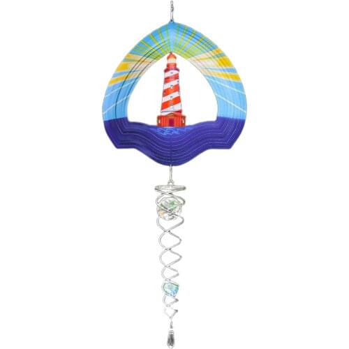 Novelty Garden Wind Chimes Wind Spinner Art ing Window Backyard Home Decoration Crafts