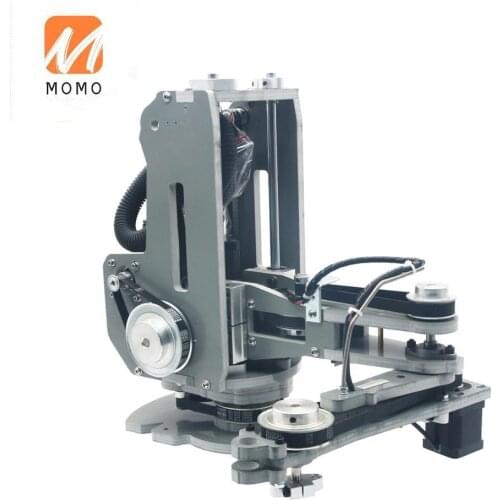 Assembled SCARA 4 Axis Stepper Motor Robot Mechanical Arm Hand Manipulator