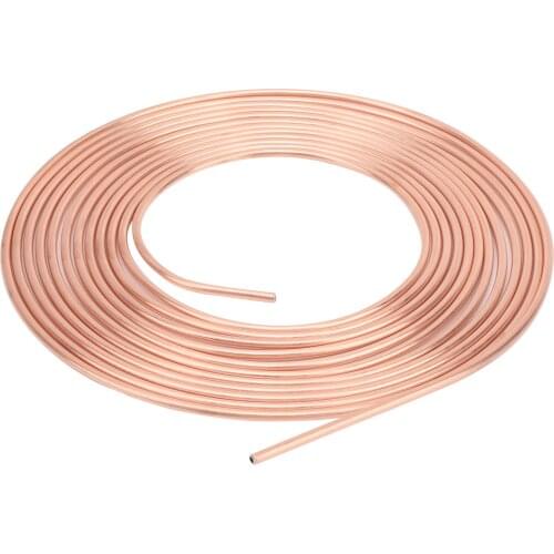 Brake line Brake Cables 3/16in OD 25ft Copper Nickel Brake Line Tubing Kit Coil and Fitting Perfect Flexibility automobiles