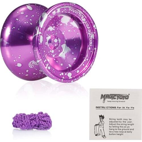 MAGICYOYO Unresponsive YoYo Metal Professional Yoyo Ball with Extra String Gift for Kids Beginner Adult Kids