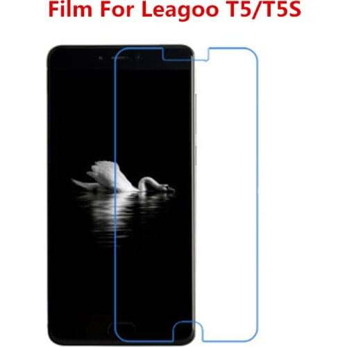 1/2/5/10 Pcs Ultra Thin Clear HD LCD Screen Protector Film With Cleaning Cloth Film For Leagoo T5/For Leagoo T5S
