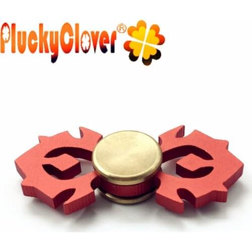 1 pc Red Fire Fidget Spinner Red color Hand Spiner Gyro Toy Fire whirlwind Wing Spinner Gift for kids Red Gyro Anti-Stress Toys