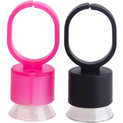 100pcs Portable Tattoo Ink Rings Cups Makeup Tools Tattoo Pigment Holder Separate color cups Sponge ring cups
