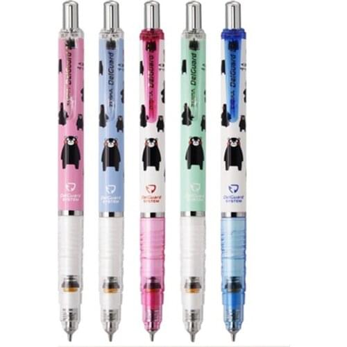 2019 Top Brand Original New Arrival Zebra DelGuard Kumamon Limited Mechanical Pencil - 0.5 mm - 6 colors available