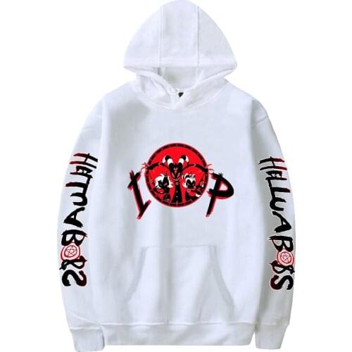 2021 Helluva Boss Print Tops Autumn Winter Street Hoodies Men/Women Street Style Clothes
