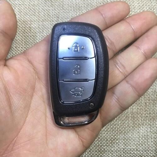 3 Buttons Car Smart Remote Key FSK Keyless Entry Car Key 433MHZ with ID46 chip for Hyundai IX35 ix-35 Verna Elantra