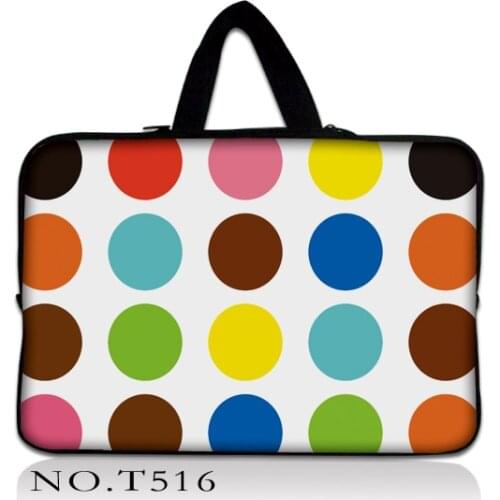 Polka Dots Laptop Sleeve 13 For MacBook Pro 13 Case Laptop Bag 13.3 11.6 12.3 15.4 Computer Bag For Mac Book Air Notebook Bags