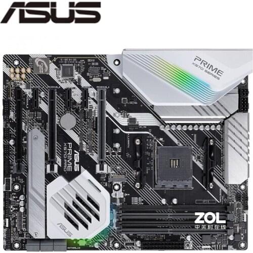 Used motherboard For ASUS PRIME X570-PRO Motherboard Socket AM4 For AMD X570 Original Desktop PCI-E 4.0 m.2 sata3 Mainboard
