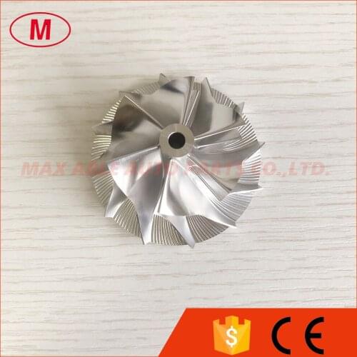 K04 5306-123-2034 40.50/56.08mm 6+6 blades high performance aluminum 2618/milling/billet compressor wheel for 5304-970-0126