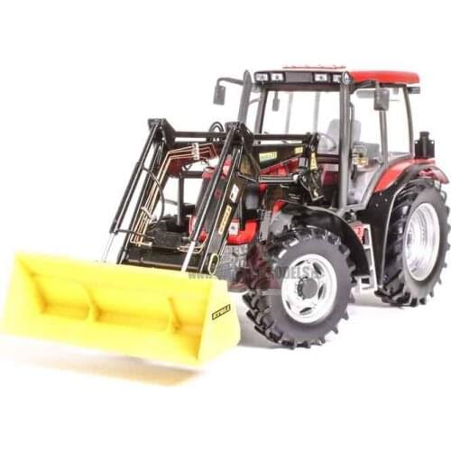 UH 1:32 Kirovets ATM 3180 with front loader Tractor Alloy Metal Diecast Cars Model Toy Vehicles For Children Boy Toys