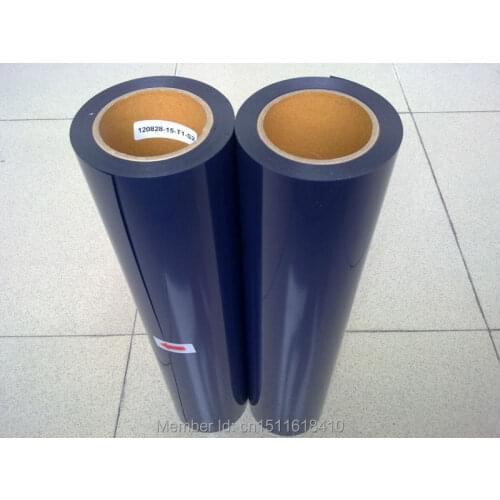 Korea heat transfer vinyl Heat press PU on clothes size 50*500cm CDU-05 Navy blue color