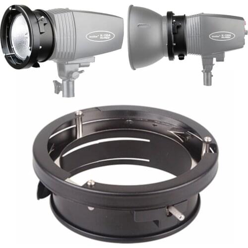 100% Original Godox Universal mini 98mm flash Mounts To Bowens Mount Ring Adapters Studio Strobe Godox 160W 250W 300W