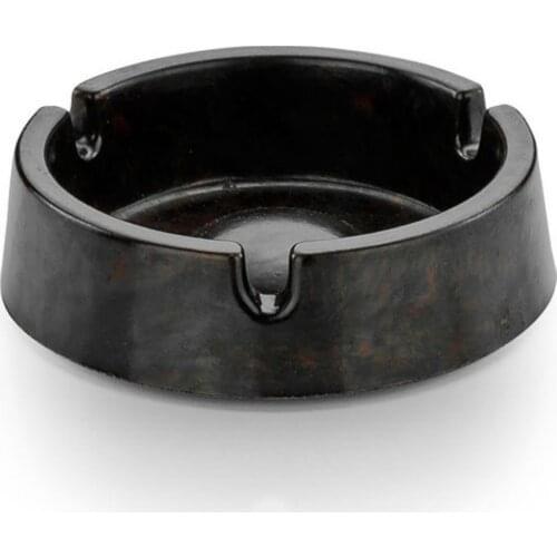 Round Luxury Black Ashtray