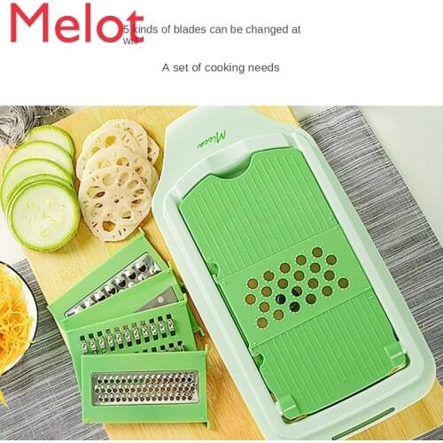 Multi-Function Vegetable Chopper Kitchen Tool Household Tools Wire Scraper Cutting Potato Chipper Cutting Grater