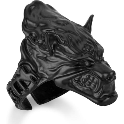 Apptakı Matte Black Men 'S Rings Adjustable Size, Quality, Fashion, Stylish Götüntü Finger Accessory