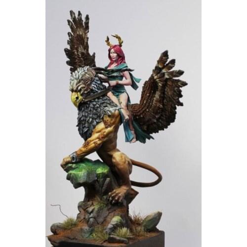 1/24 Scale Unpainted Resin Figure Model Building Kit