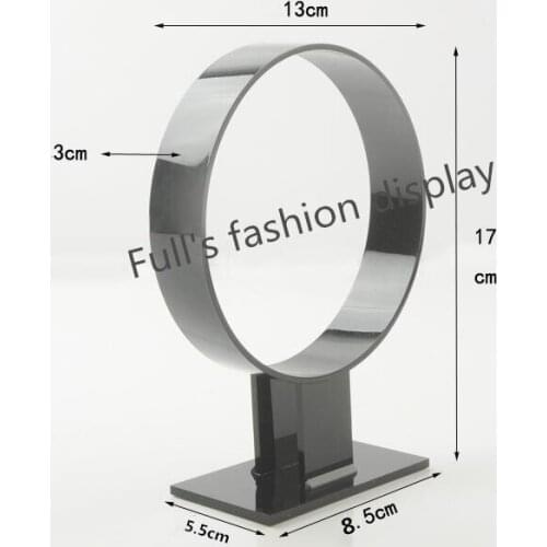 Free shipping Acrylic hairband headband display stand hairpin display rack hair hoop jewlery holder Showcase shelf