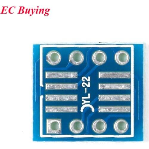 10pcs SOP8 SO8 SOP8 TO DIP8 Adapter Pcb Board Converter Board DIP Adapter Plate MSOP8 SOIC8 TSSOP8 SSOP8 SOP Turn DIP Socket
