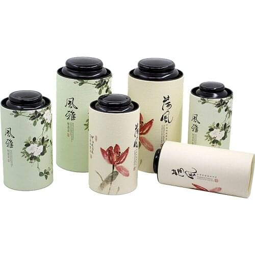 Xin Jia Yi Packaging Cardboard Papaer Box Round Shape Sliding Gift Kraft Paper Can Hote Sale Keychain Paper Container