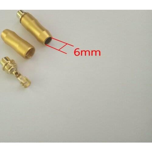 20pcs golden RCA socket Audio Female soldering adapter New