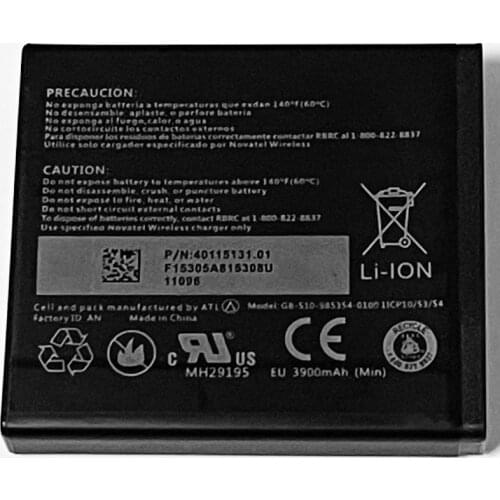 3.8V 4000mAh GB-S10-985354-0100 For Verizon Novatel Jetpack MiFi 6620L 6630L 6620 6630 4G LTE WIFI Router Hotspot Modem Battery