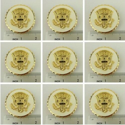 9 PCS U.S. VICE PRESIDENTIAL SERVICE IDENTIFICATION METAL BADGE PIN BROOCH Military 5605101