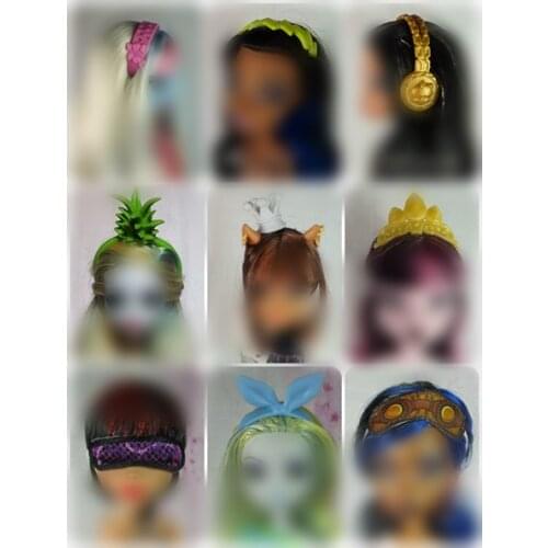 The accessories for Monster high school Doll Accessories Crown Earrings Necklace