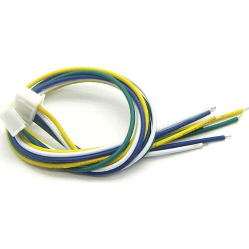 Free shipping 10 PCS XH2.54-4P with wire leader transposon single head length 20CM 24 # line with the national standard