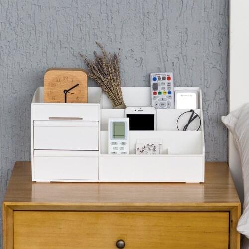 Household Cosmetic Storage Box Desktop Office Computer Remote Storage Box Finishing Debris Classification Storage Drawer